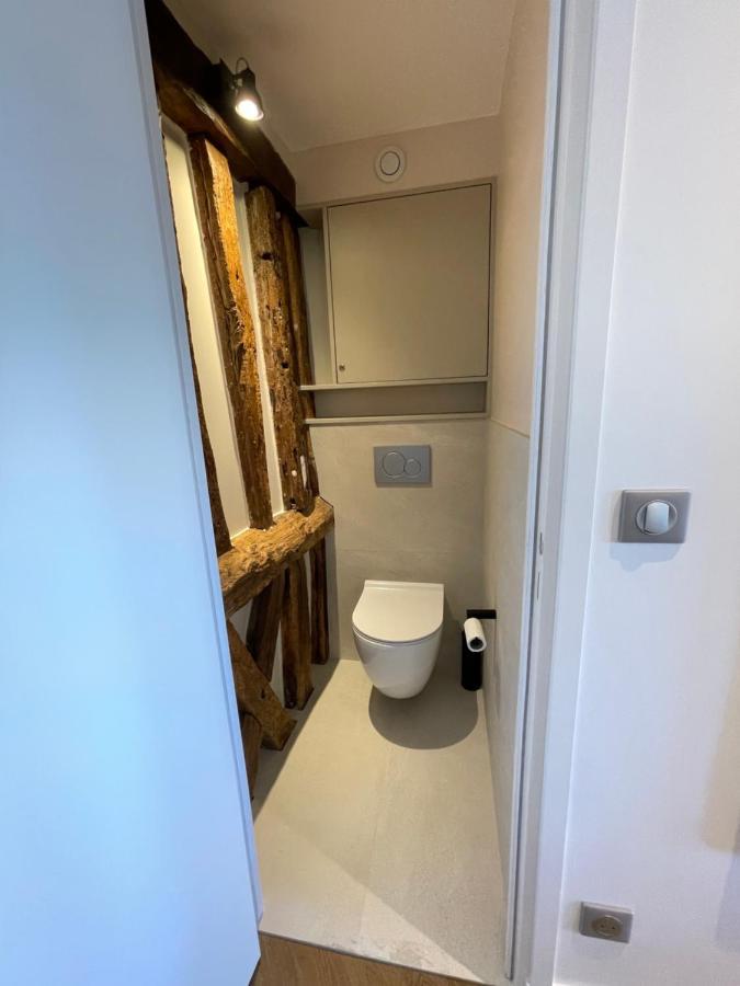 Appartement Les Hirondelles Honfleur Exterior foto
