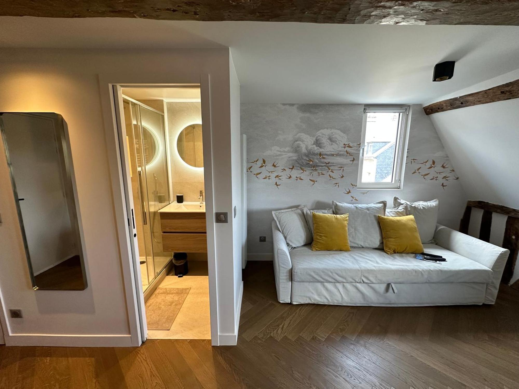 Appartement Les Hirondelles Honfleur Exterior foto